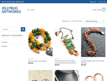 Tablet Screenshot of jellybug.com
